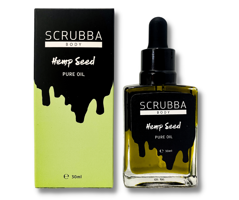 Scrubba Body Cosmetics Pure Hemp Seed Oil