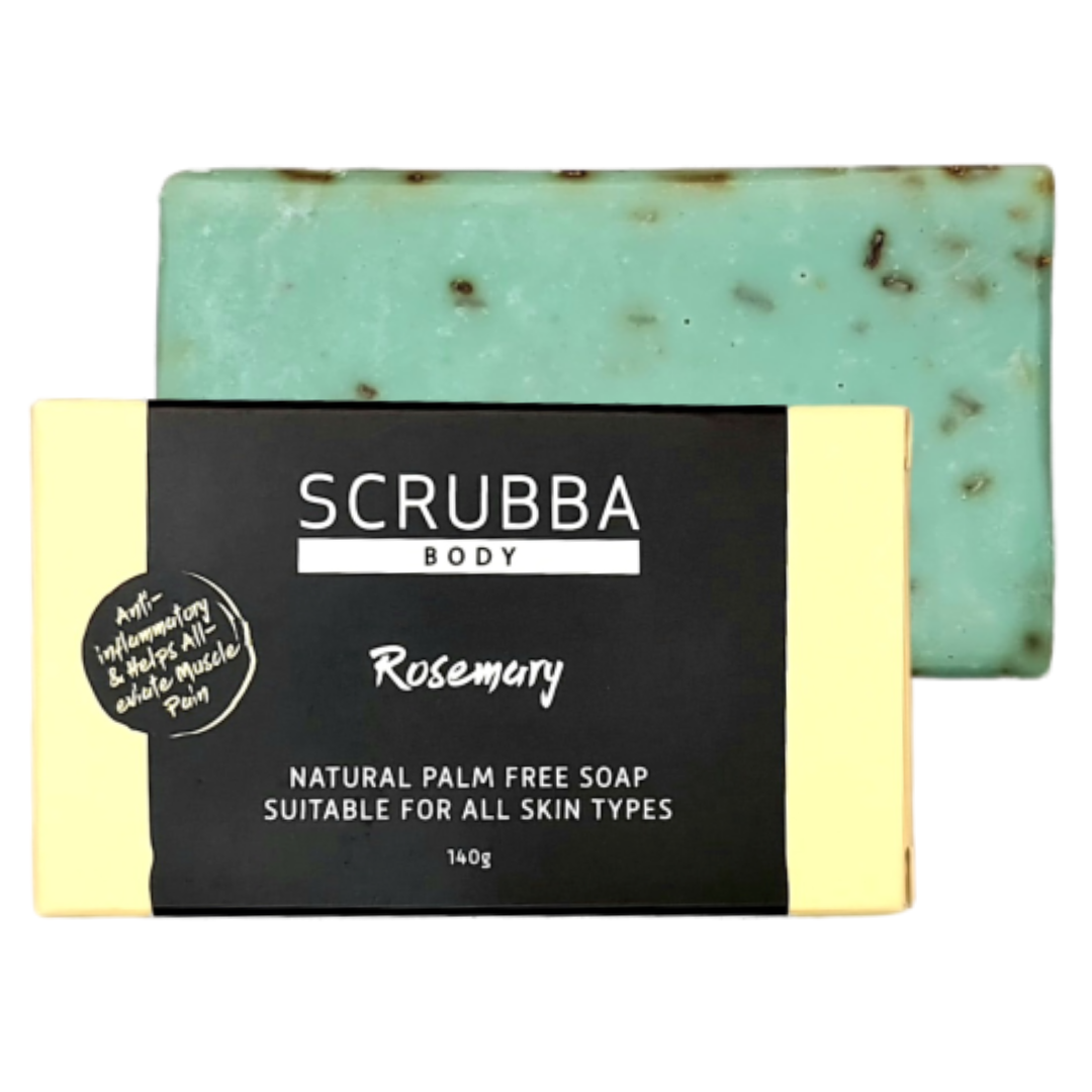Scrubba Body Soap Rosemary Natural Handmade Soap