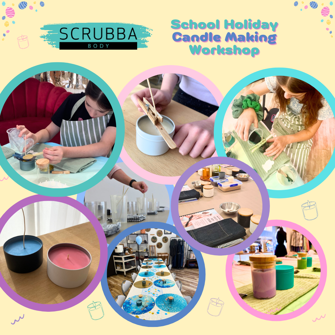 April School Holidays Candle Making Workshop 17/04/2026