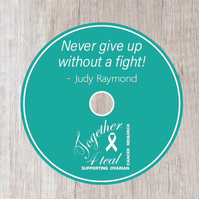 Together for Teal Raspberries & Cream Soy Wax Candle