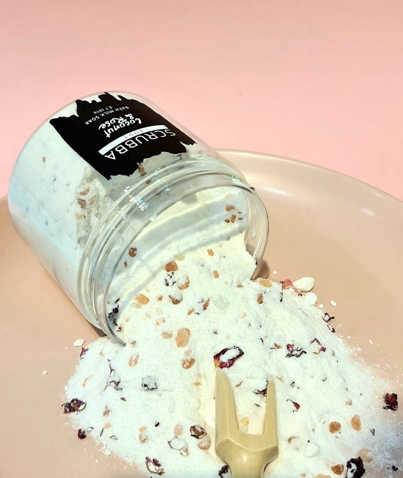 Coconut &amp; Rose Bath Milk Soak