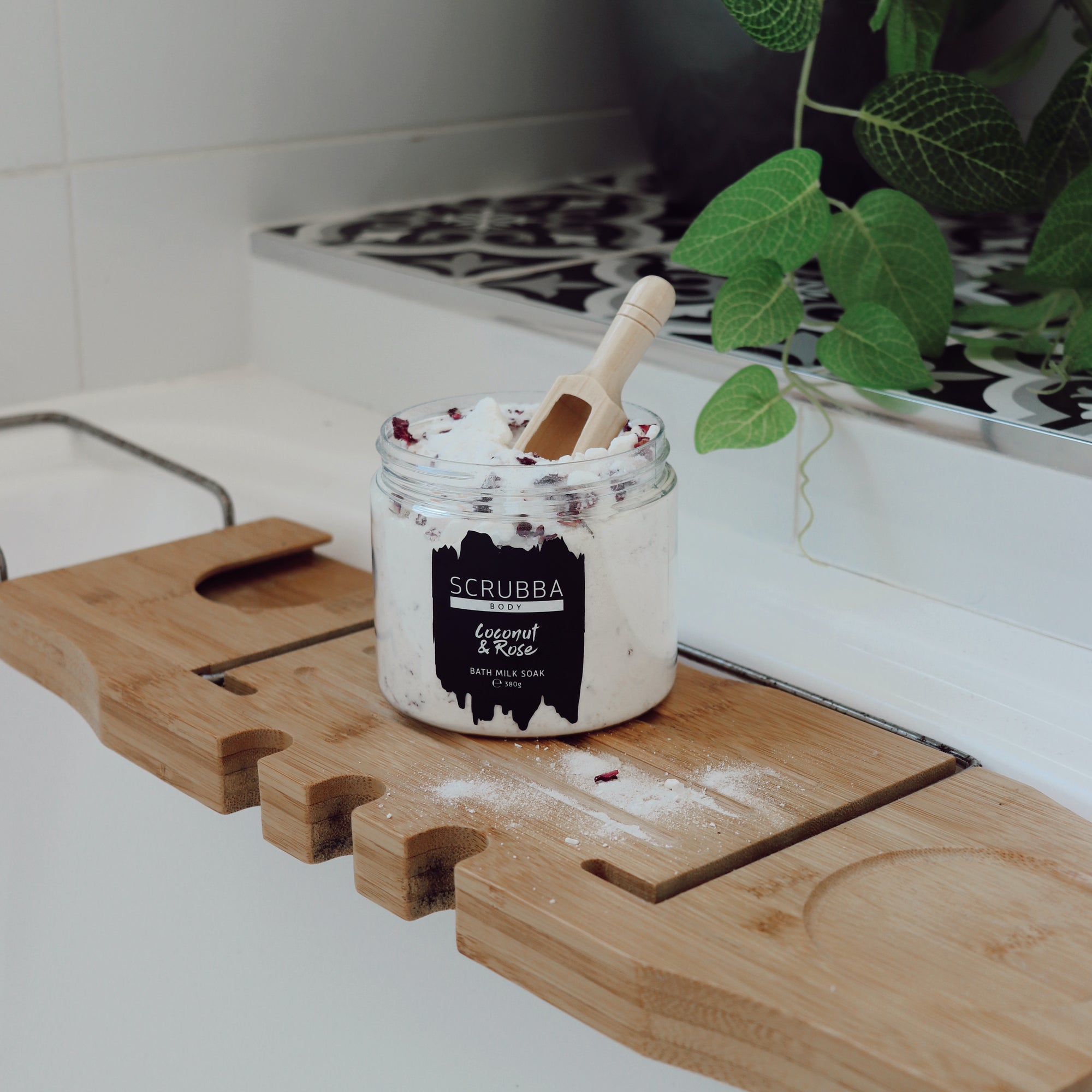 Coconut & Rose Bath Milk Soak