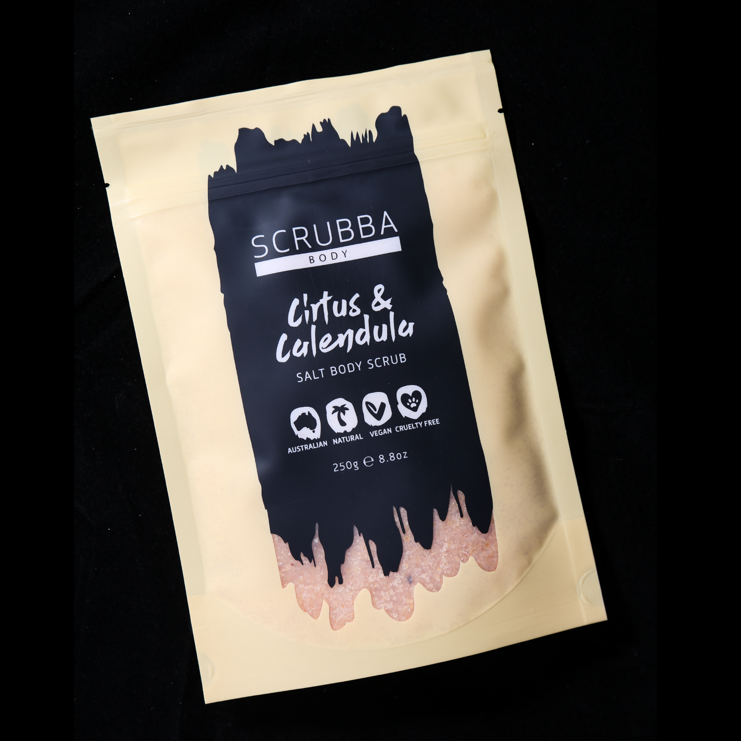 Scrubba Body Salt Scrub Citrus & Calendula Salt Body Scrub