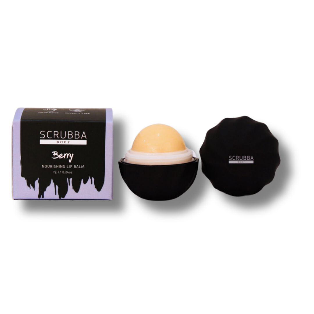 Scrubba Body Lip Balm Berry Natural Lip Balm