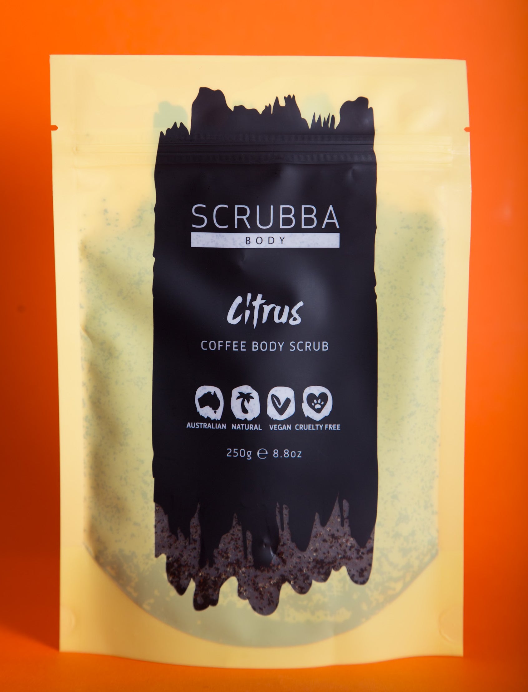 Scrubba Body Coffee Scrub Citrus & Arabica Coffee Body Scrub