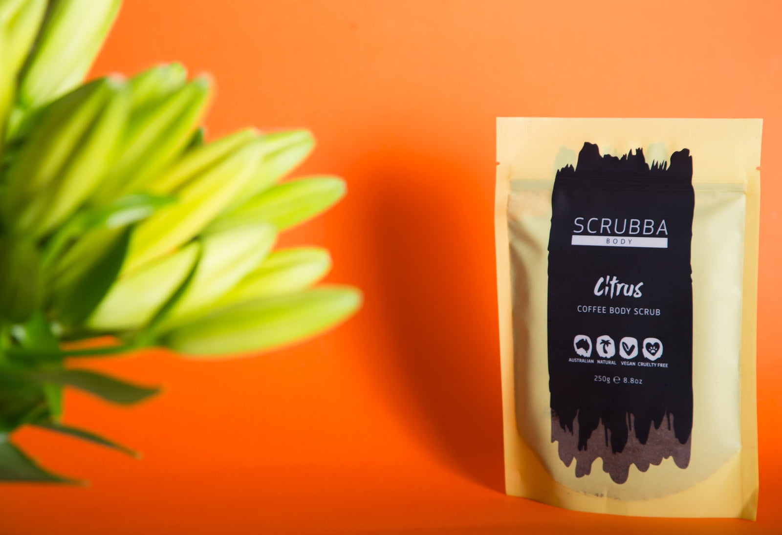 Scrubba Body Coffee Scrub Citrus & Arabica Coffee Body Scrub