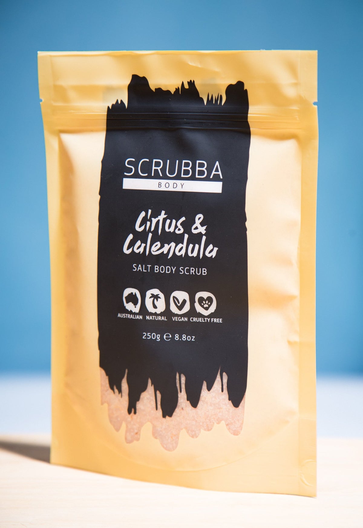 Scrubba Body Salt Scrub Citrus &amp; Calendula Salt Body Scrub