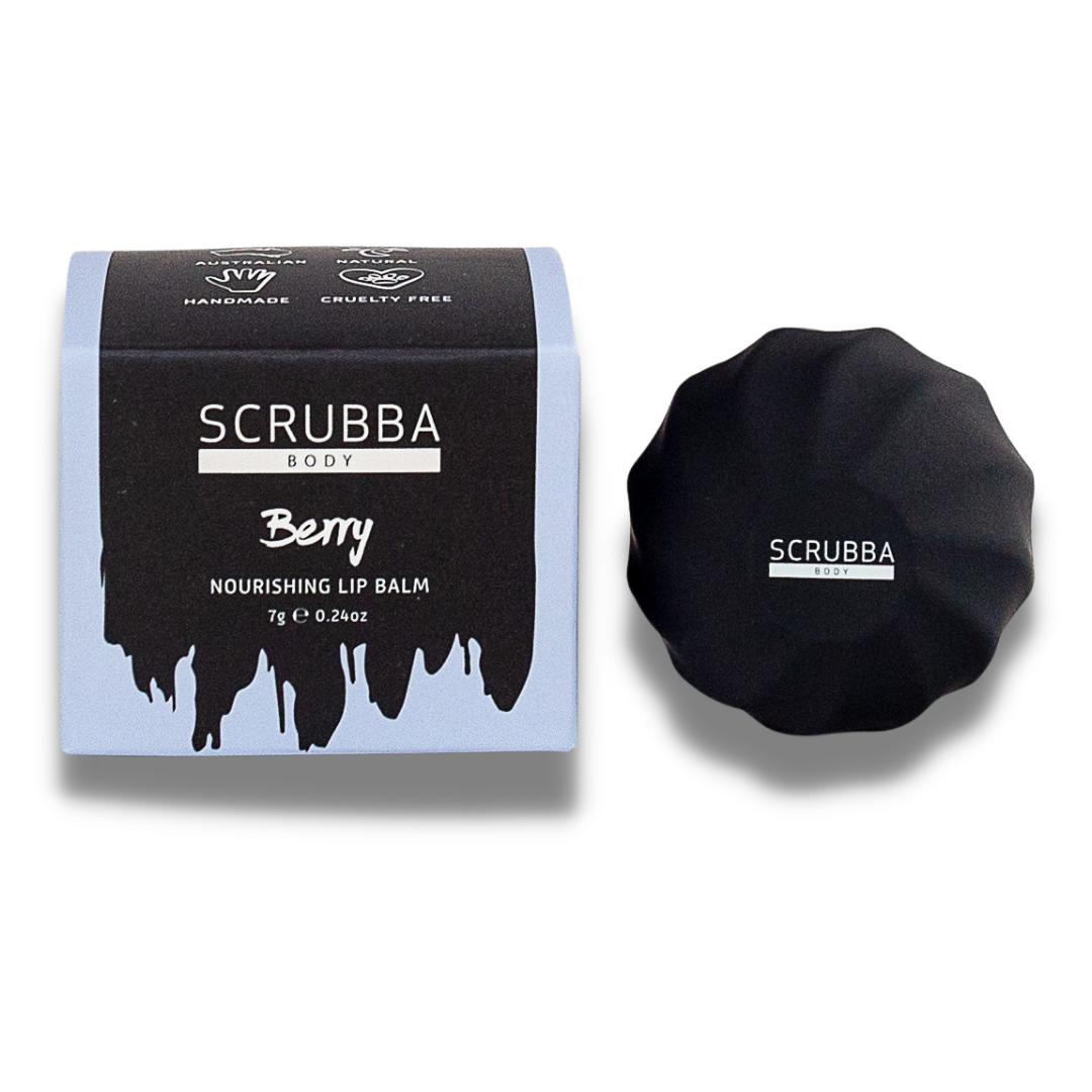 Scrubba Body Lip Balm Berry Natural Lip Balm