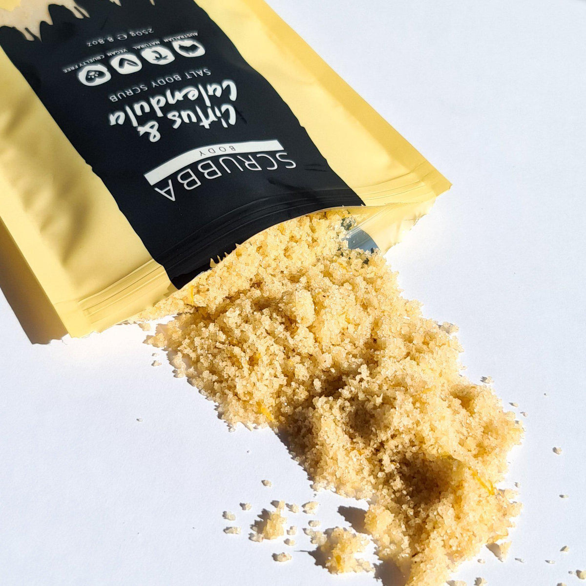 Scrubba Body Salt Scrub Citrus &amp; Calendula Salt Body Scrub
