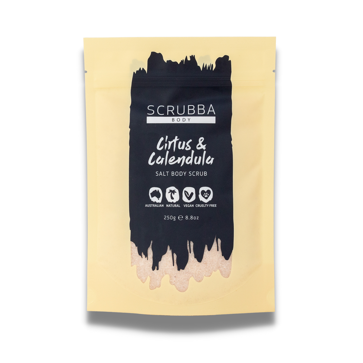 Scrubba Body Salt Scrub Citrus &amp; Calendula Salt Body Scrub