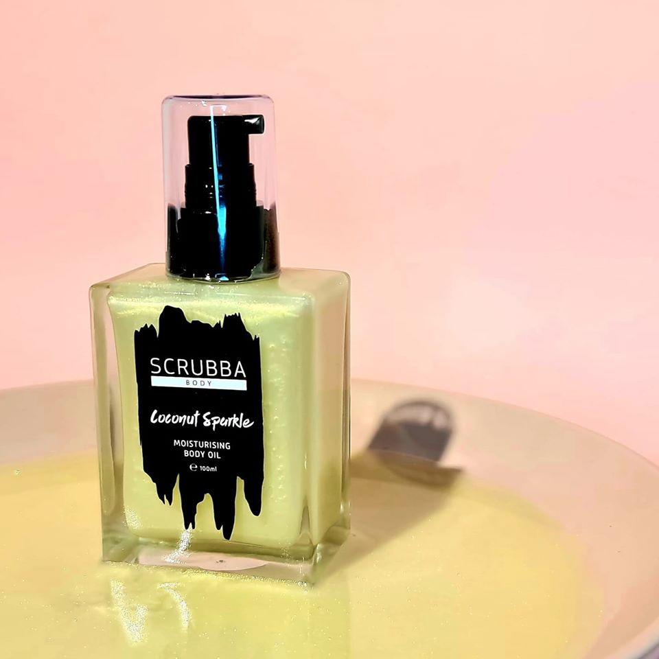 Scrubba Body Body Oil Coconut Sparkle Body Oil