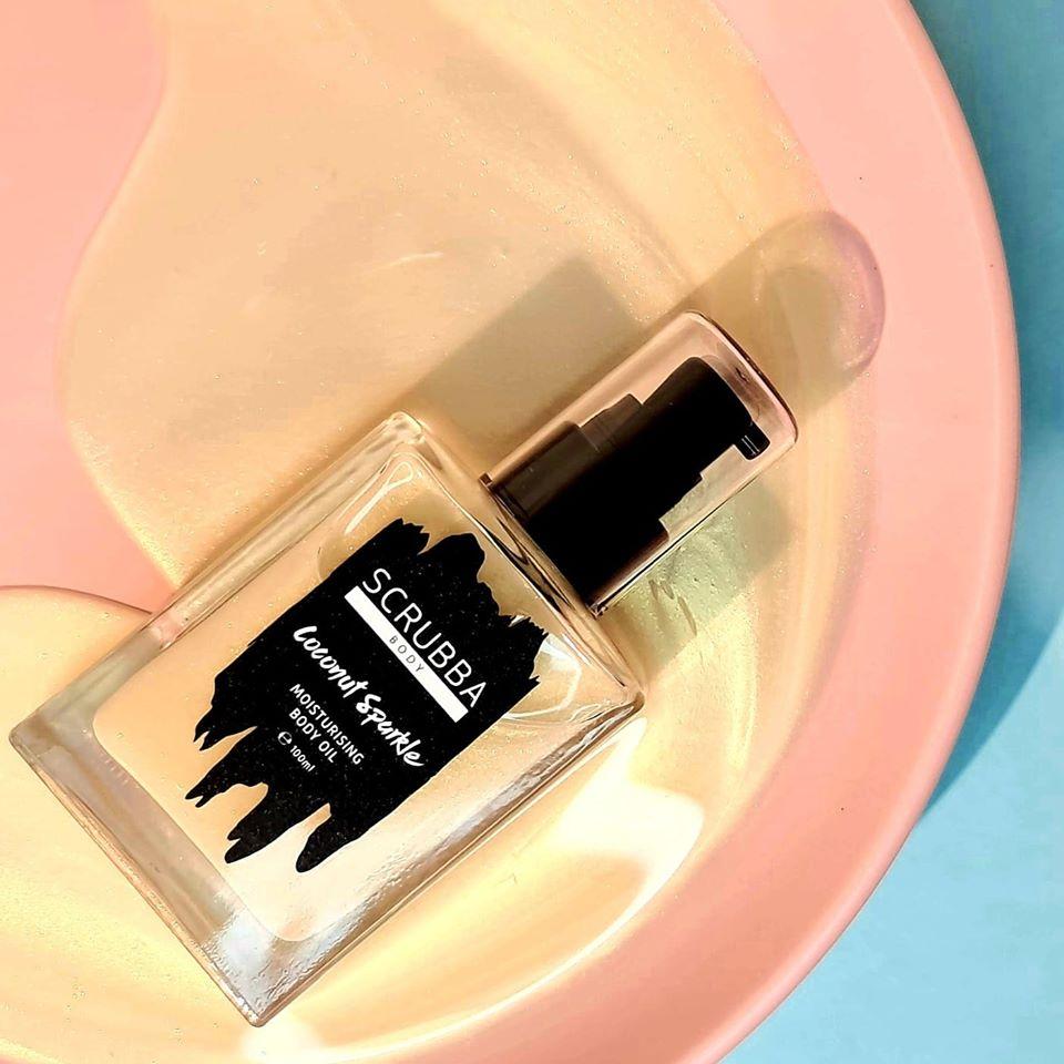 Scrubba Body Body Oil Coconut Sparkle Body Oil