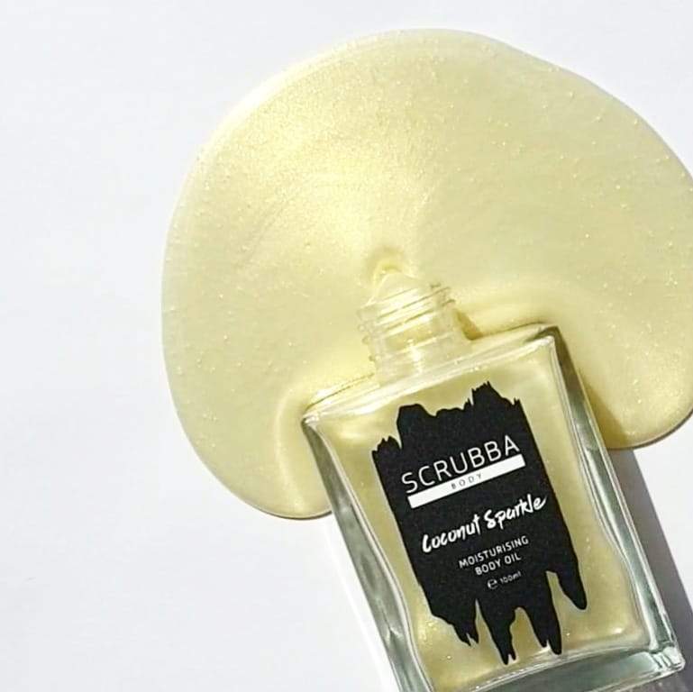 Scrubba Body Body Oil Coconut Sparkle Body Oil