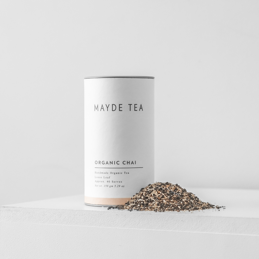 Mayde Tea 40 Serve Tube / No Mayde Tea - Organic Chai