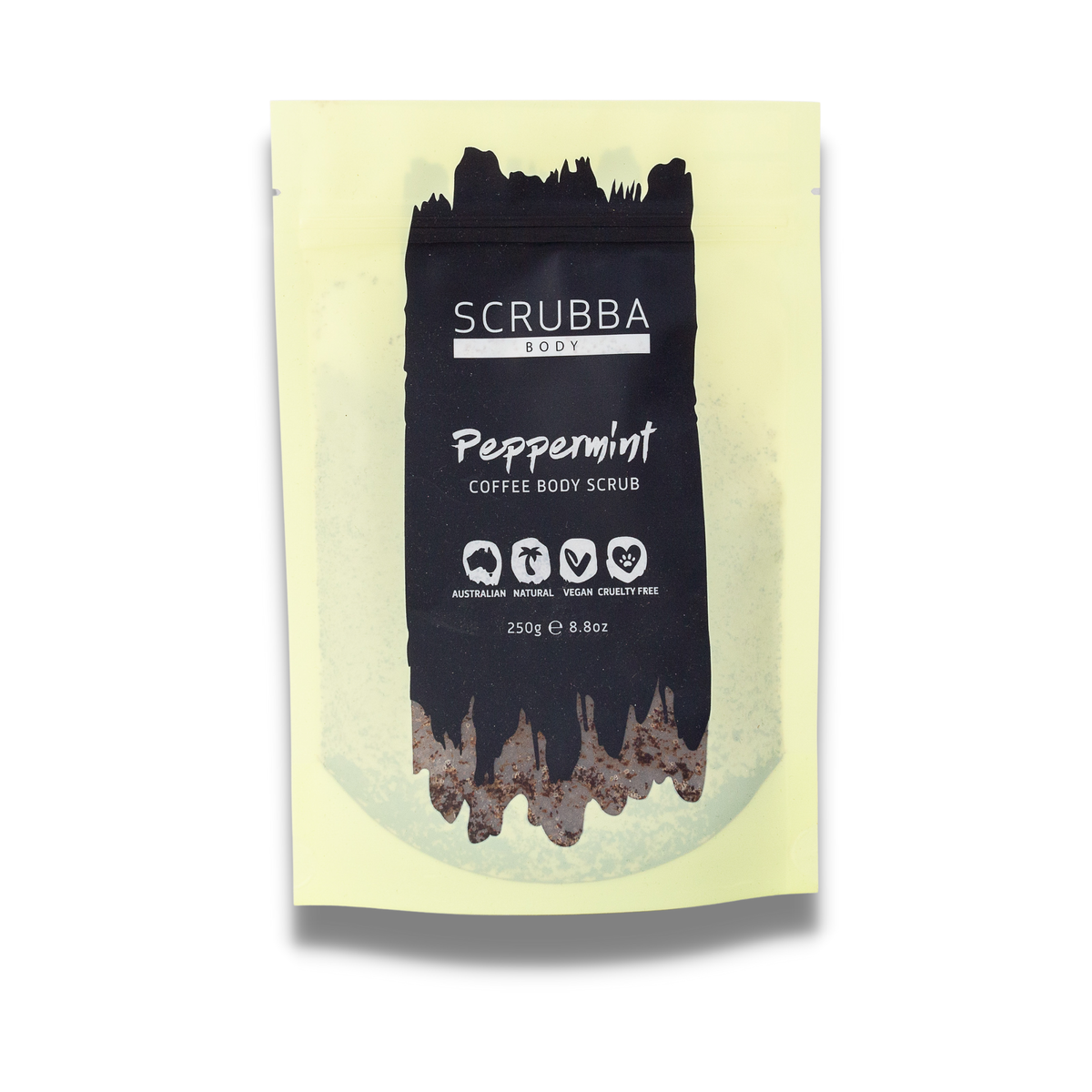 Scrubba Body Coffee Scrub Peppermint &amp; Arabica Coffee Body Scrub