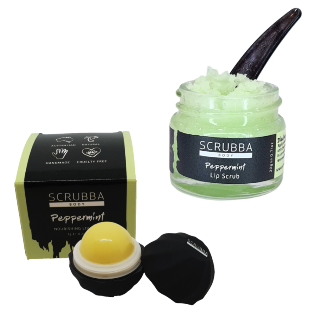 Scrubba Body Peppermint Lip Duo