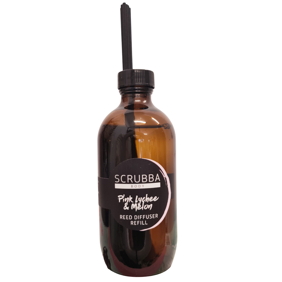 Scrubba Body Home Fragrances Pink Lychee &amp; Melon Reed Diffuser Refill
