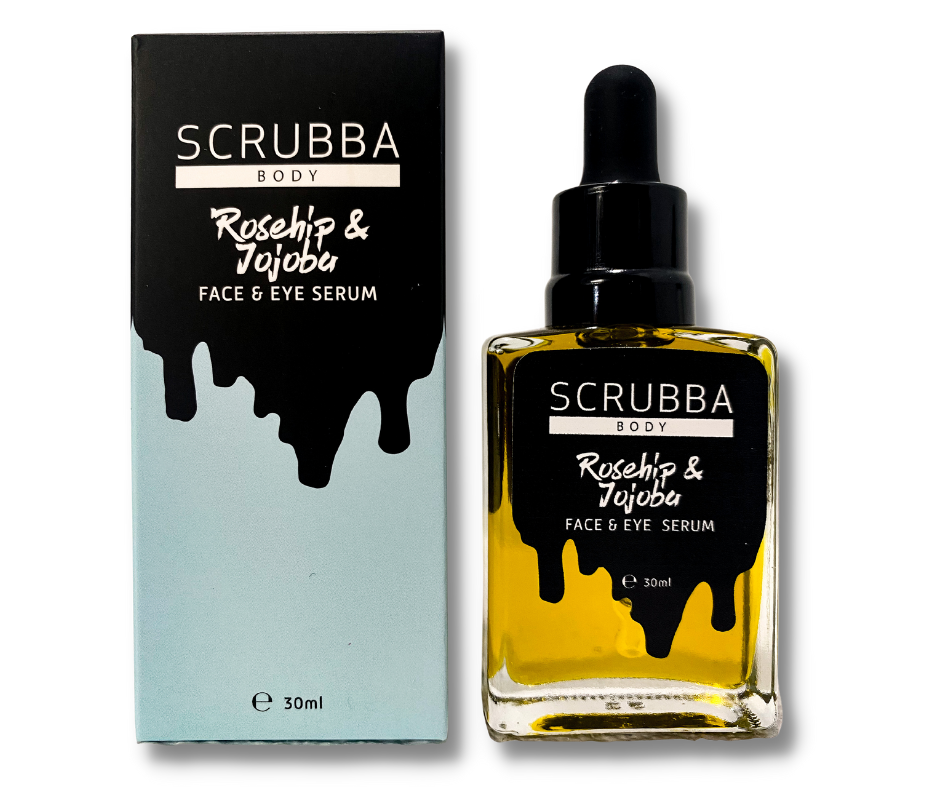 Scrubba Body Cosmetics Rosehip & Jojoba Face & Under Eye Serum