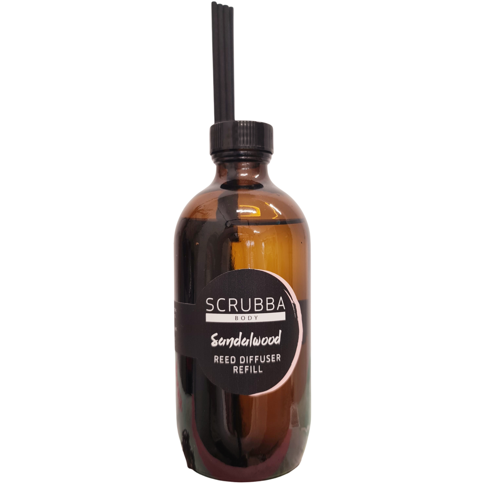 Scrubba Body Home Fragrances Sandalwood Reed Diffuser Refill