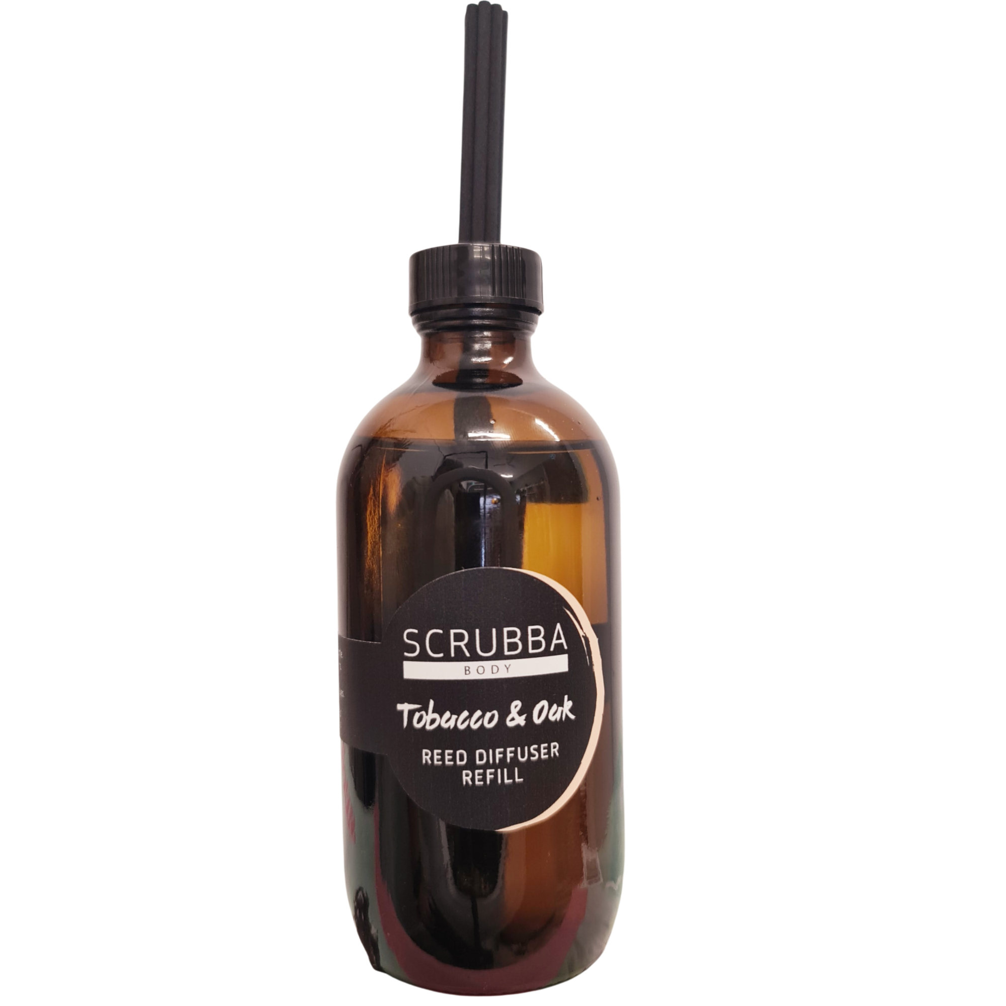 Scrubba Body Home Fragrances Tobacco & Oak Reed Diffuser Refill